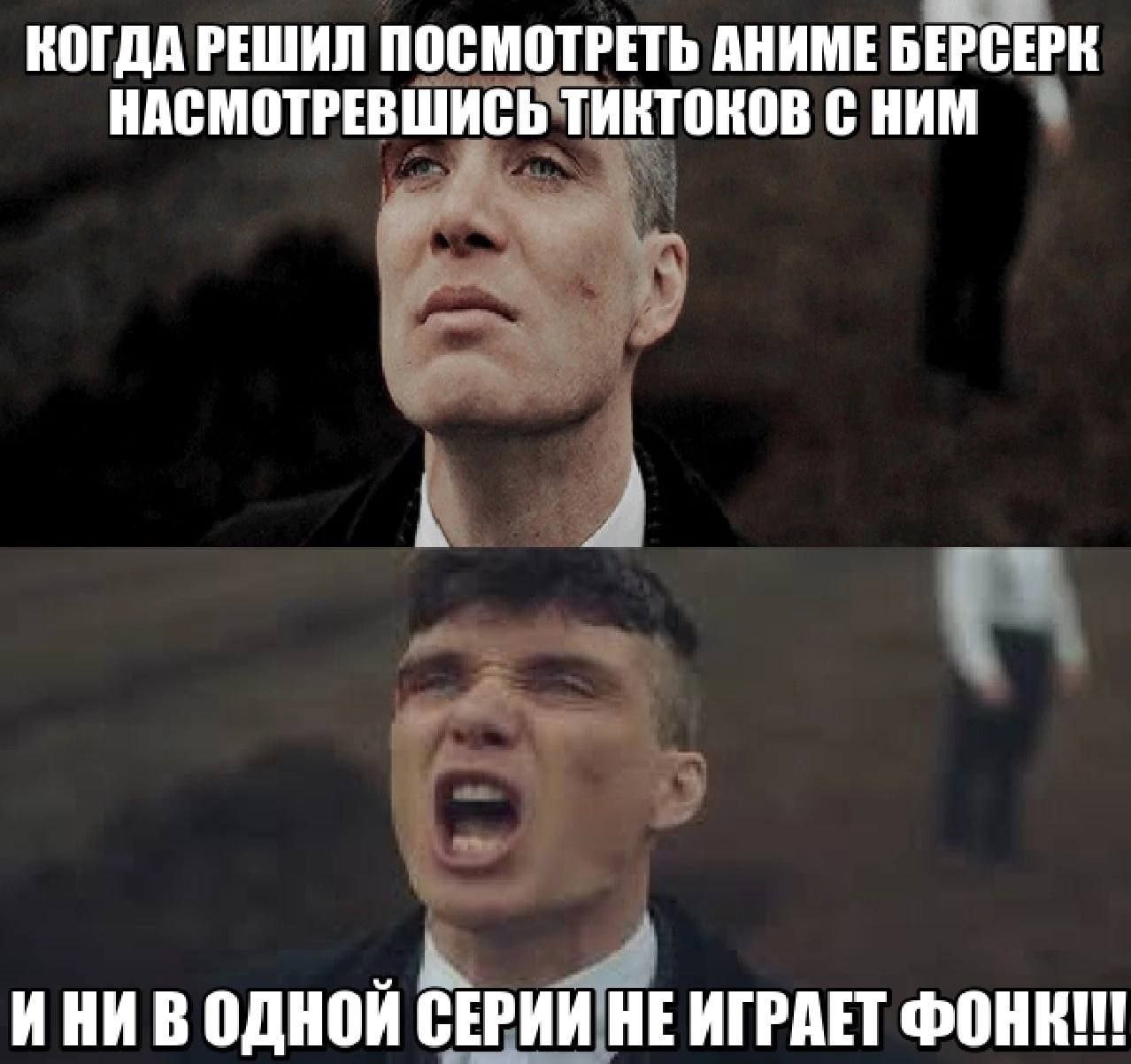 КОГДА РЕШИЛ ПОСМОТРЕТЬ АНИМЕ БЕРСЕРК НАС МОТРЕВШИСЬ ТИКТОКОВ С НИМ ИНИ В ОДНОЙ СЕРИИ НЕ ИГРАЕТ