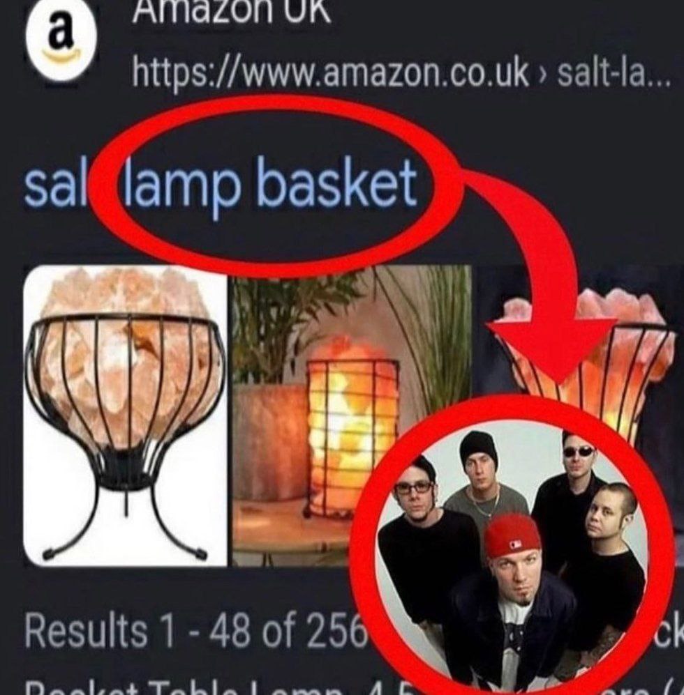 https://www.amazon.co.uk salt-la... lamp basket Results 1 48 of 256