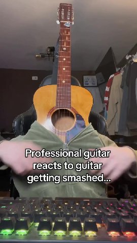 getting smashed... Vy ь Professional guitar» | > reacts to guitar 7
