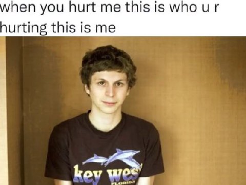 hen you hurt me this is who urting this is me