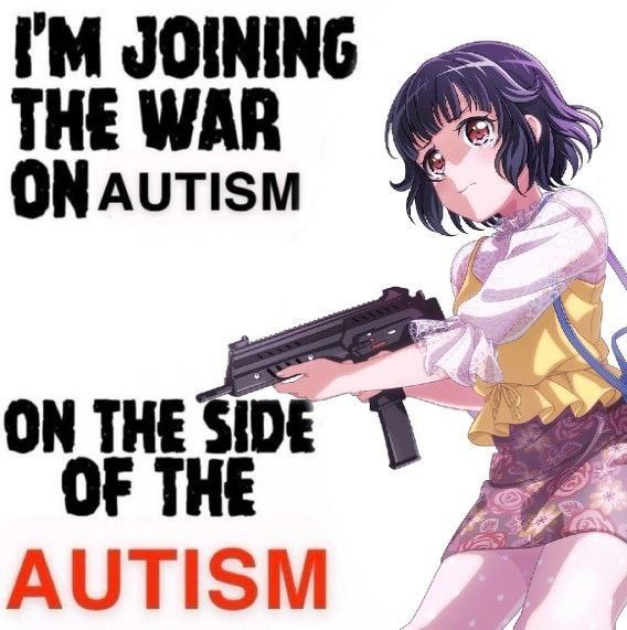 JOINING THE WAR <4 ON AUTISM ON THE 4 OF THE AUTISM