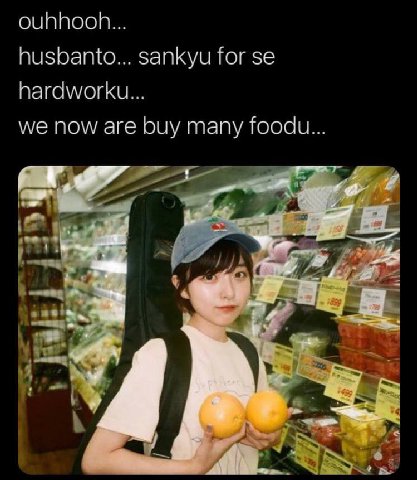 ouhhoon... husbanto... sankyu for we now are buy many a в.