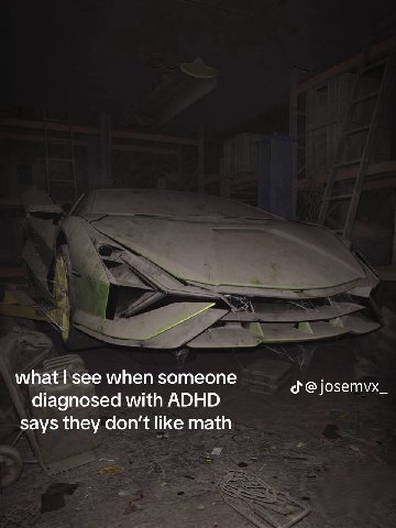 what зее when someone diagnosed with ADHD says they don’t like math