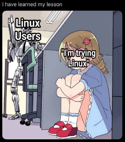 have learned my lesson Users trying