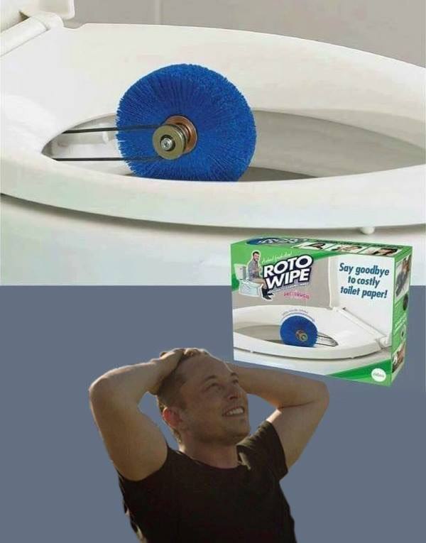 TO, Say goodbye IPE. tocostly toilet paper!