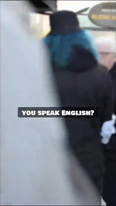 YOU SPEAK ENGLISH?