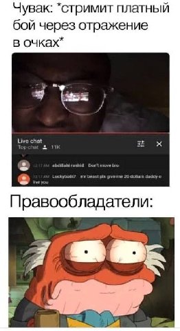 Чувак: *стримит платный бой через отражение в очках" rashid move Правообладатели: