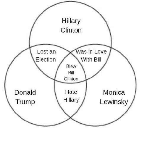 Lost an in Love Election With Bill Blew Bill Clinton Donald Monica Trump Lewinsky