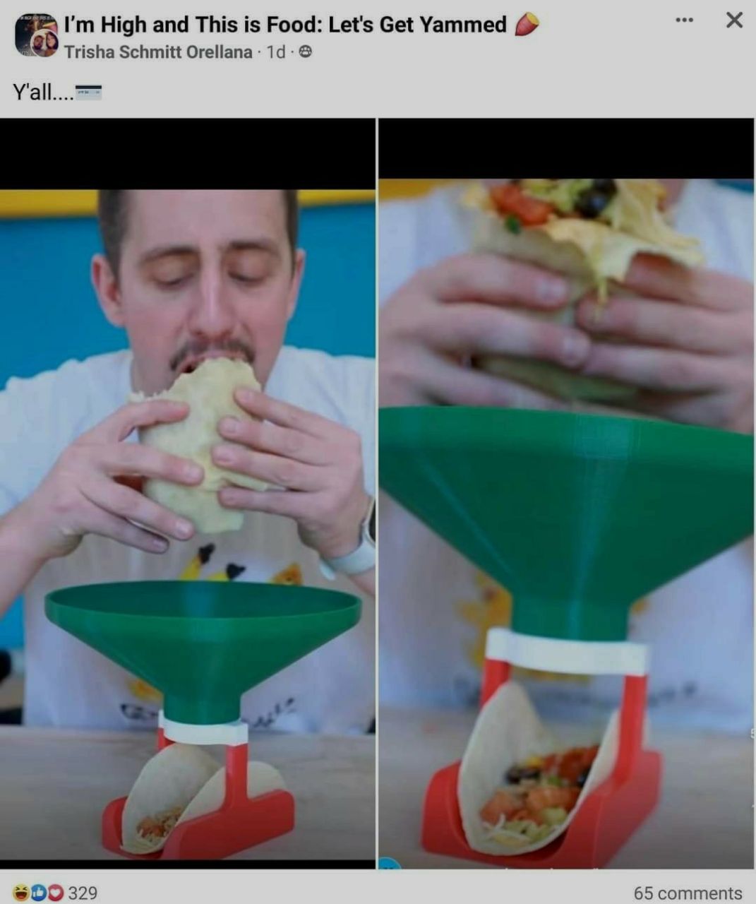 High and This is Food: Let's Get Yammed Trisha Schmitt a 329 65 comments