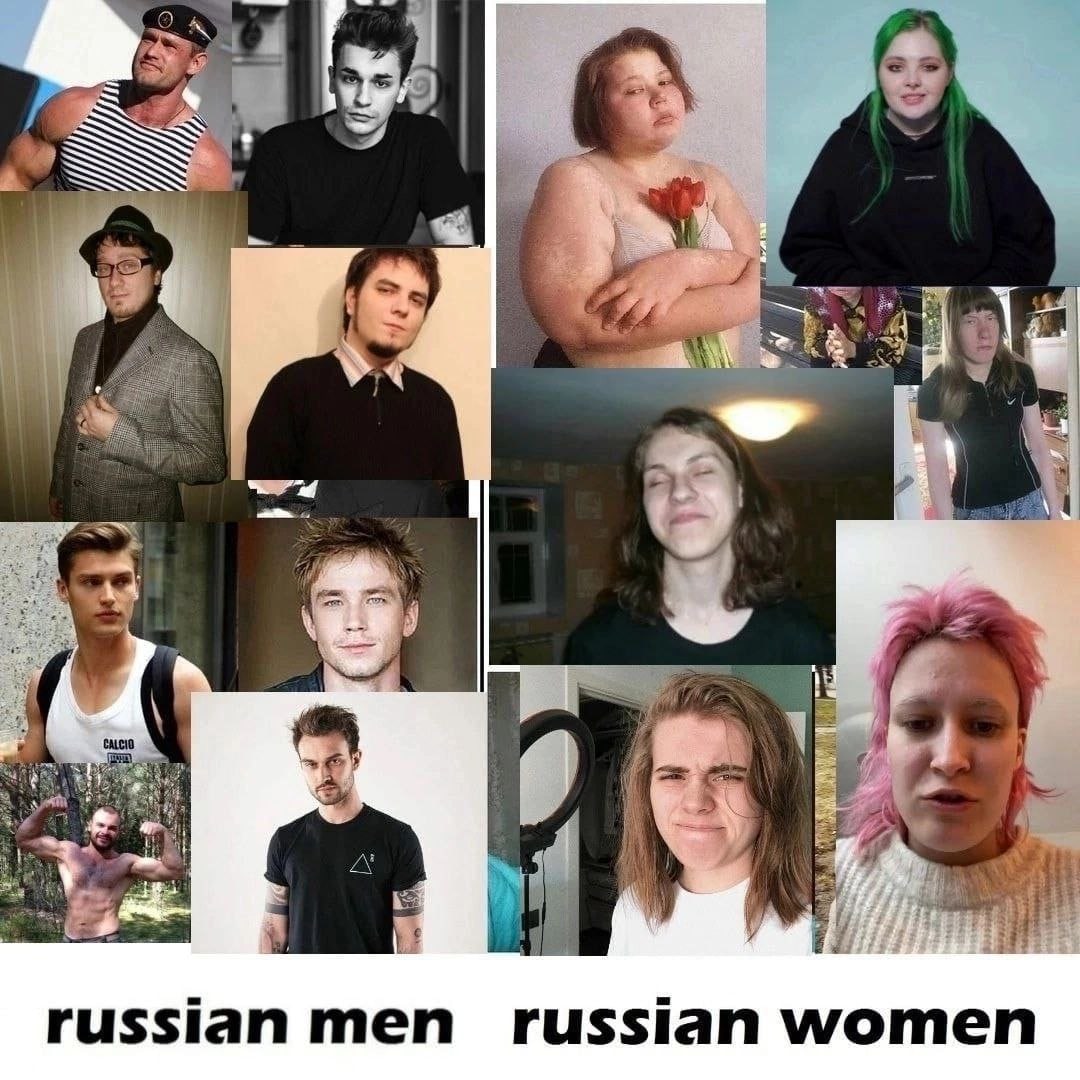 3. russian men russian women
