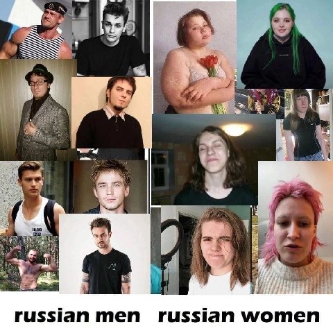 3. russian men russian women