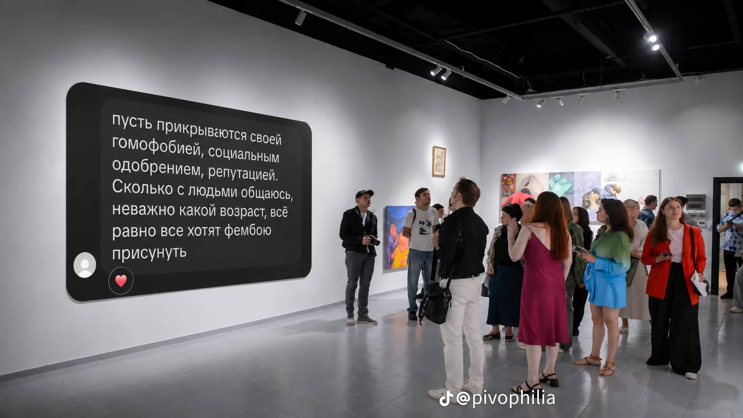 IF* Пусть своей гомофобией, социальным одобрением, репутацией. Сколько с людьми общаюсь, неважно какой возраст, всё 2 равно все хотят фембою присунуть ivo ilia