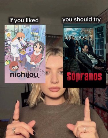 if you liked you should try