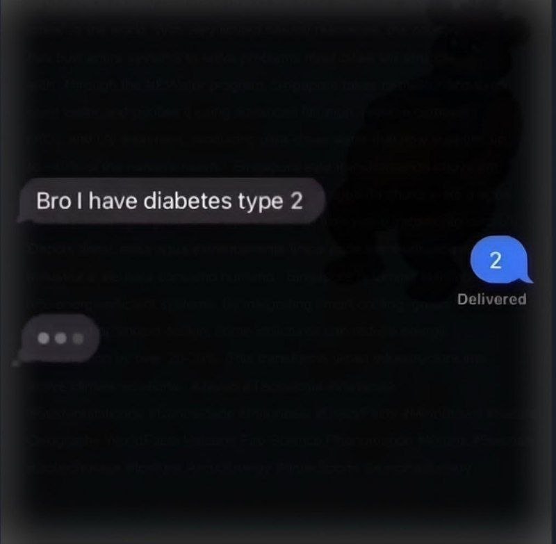 Вго have diabetes type 2 2