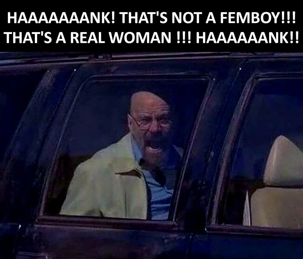 НАААААААМК! THAT'S МОТ А FEMBOY!!! THAT'S А REAL WOMAN НААААААМК!!