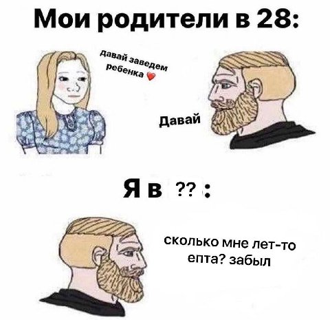 Мои родителив 28: Дав, Давай Я в 22. сколько мне лет-то епта? забыл