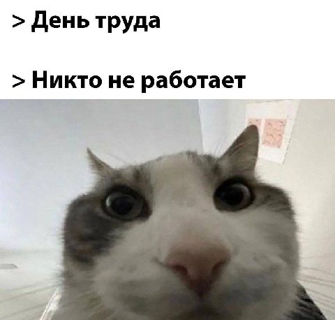 День труда Никто не работает