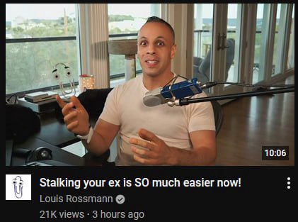 you don't have to do that louis thanks