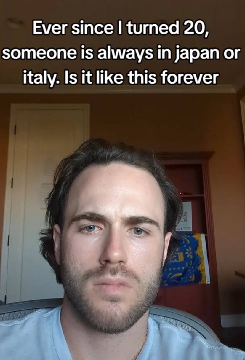 Ever since turned 20, someone 1$ always in japan or italy. Is it like this forever