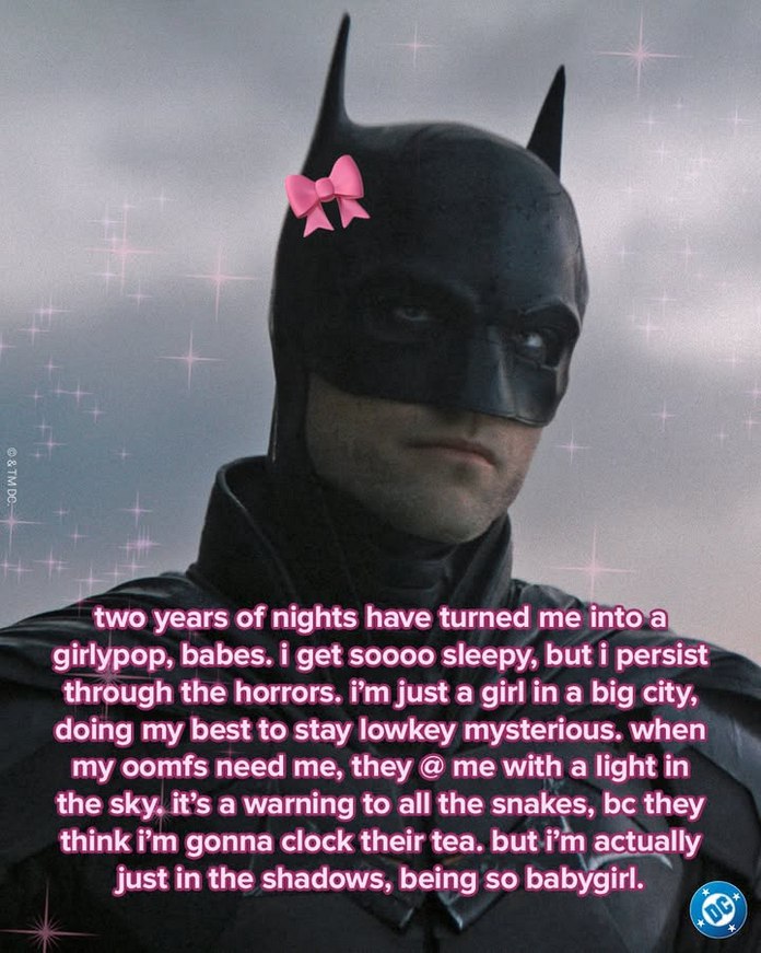 two years of nights have turned into а girlypop, babes. i get soooo sleepy, but i persist through the horrors. just a girl in a big city, doing my best to stay lowkey mysterious. when my oomfs need me