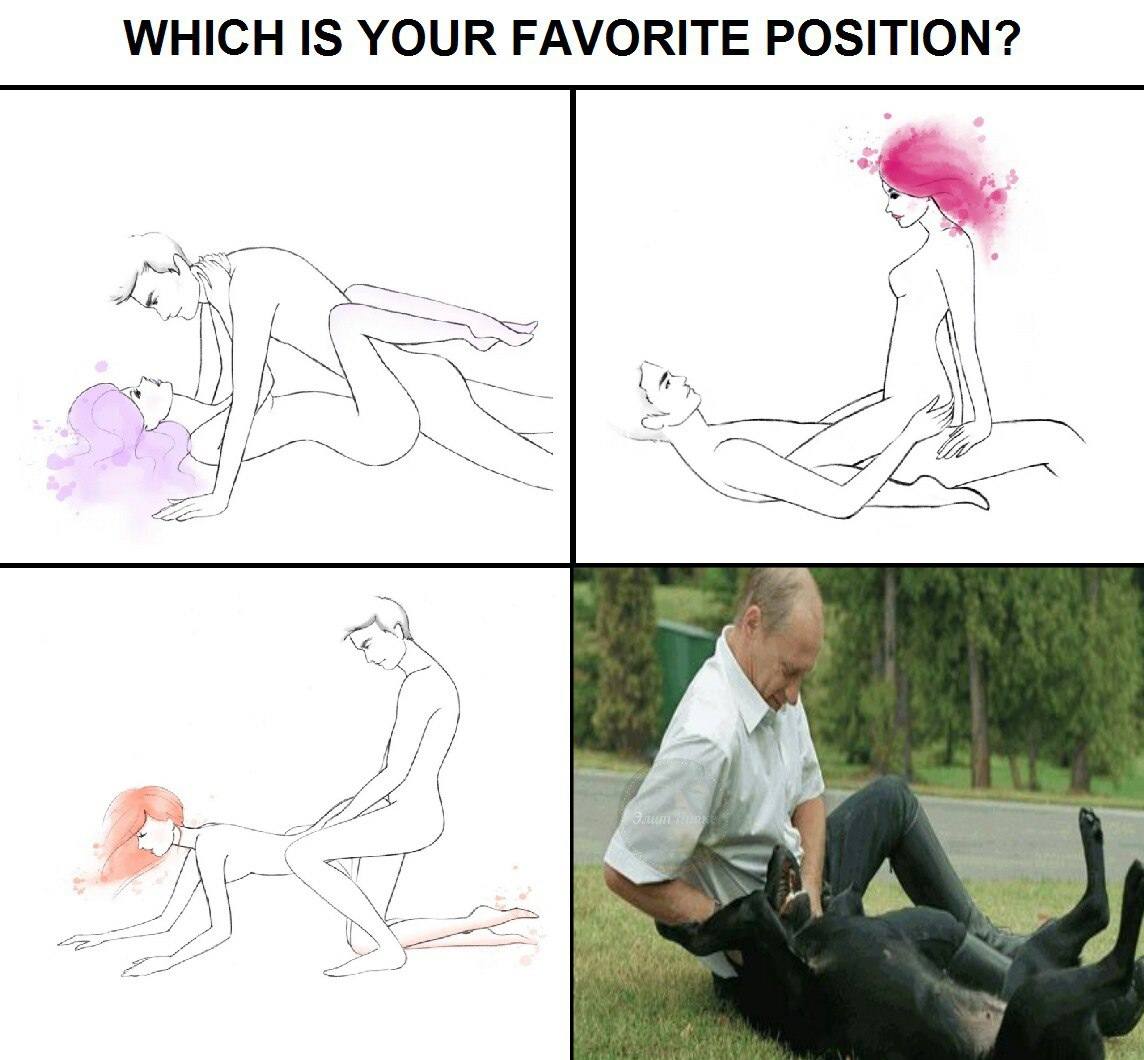 WHICH IS YOUR FAVORITE POSITION? 1 a