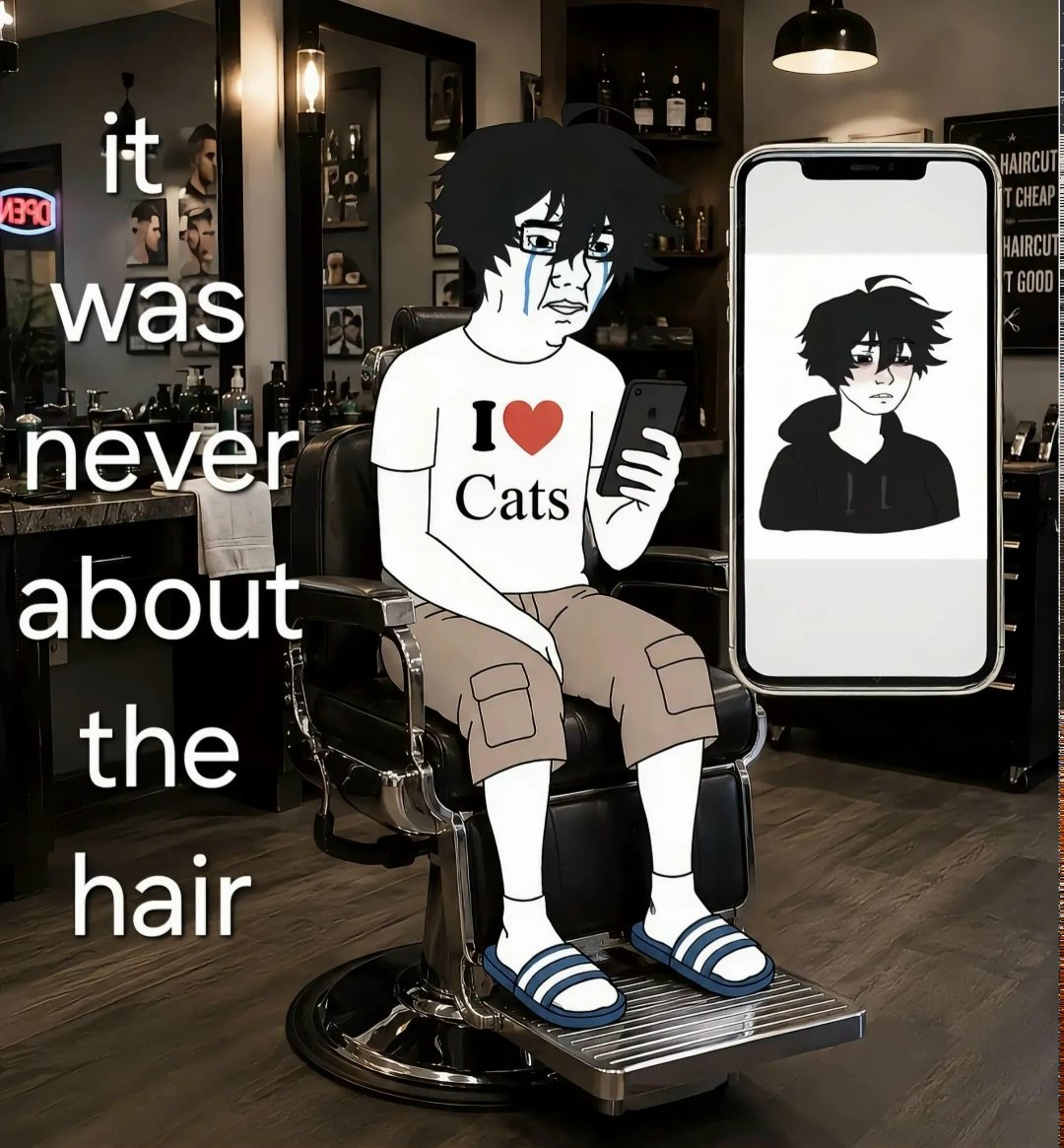 К Was never about the hair