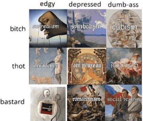 edgy depressed dumb-ass itc я я a. Я thot a social realign) bastard