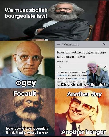 We must abolish bourgeoisie law! French petition against age of consent laws Article Talk ЗА In 1977, а petition was addre: parliament calling for the abro articles of the age of consent argument behi