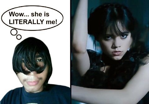 Wow... she is LITERALLY me!