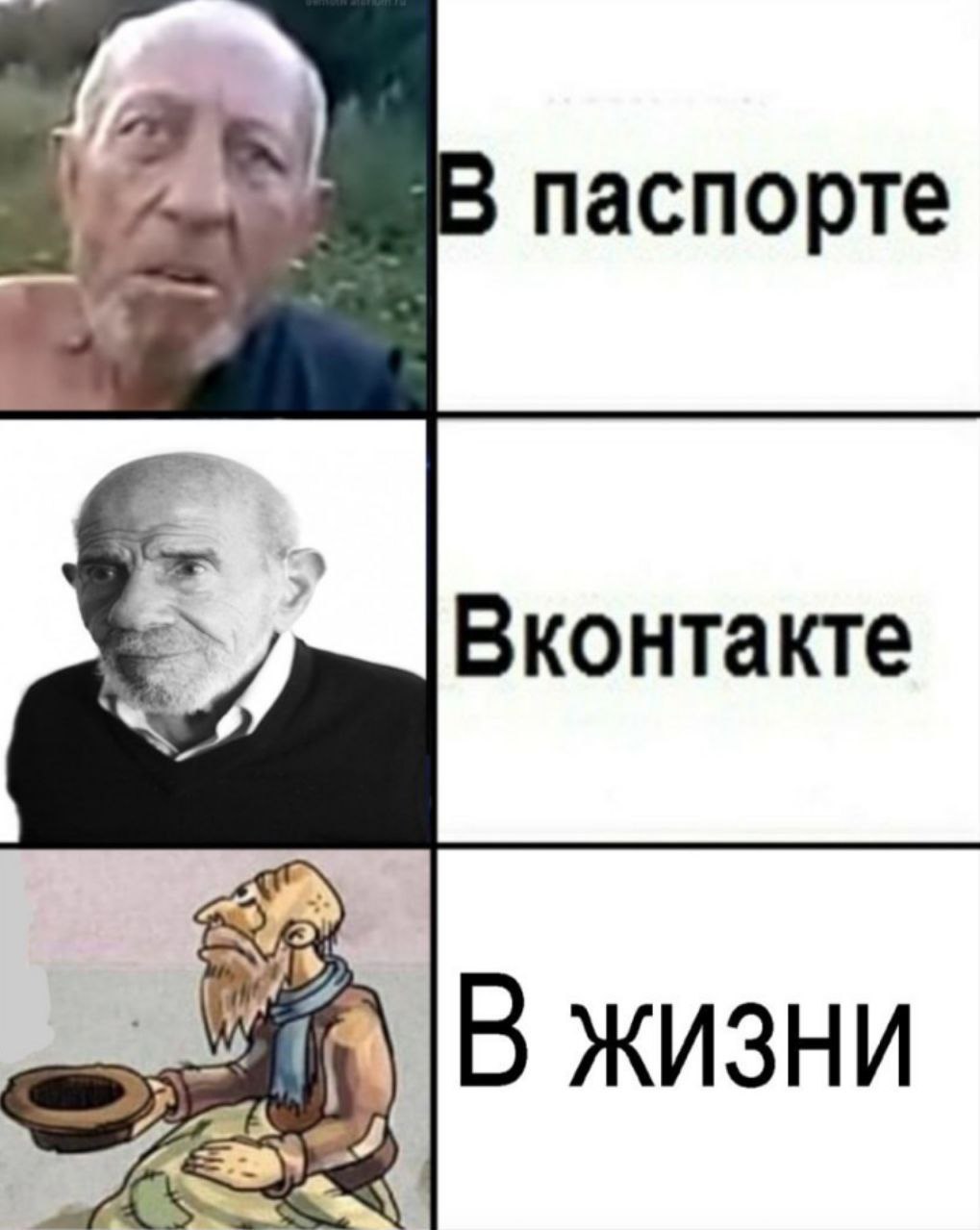 5 паспорте Вконтакте В жизни