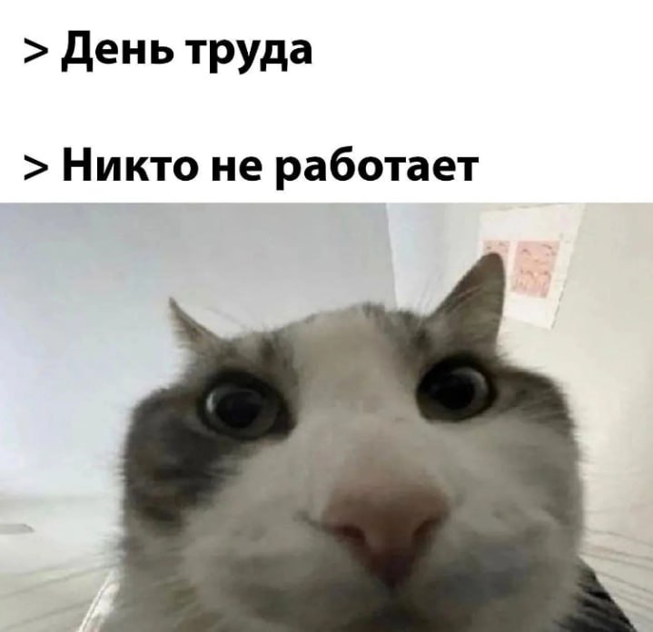 День труда Никто не работает