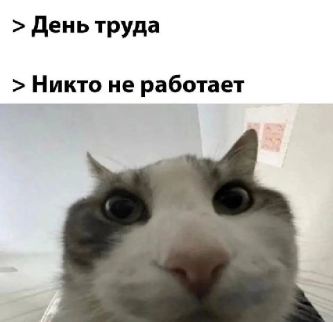 День труда Никто не работает