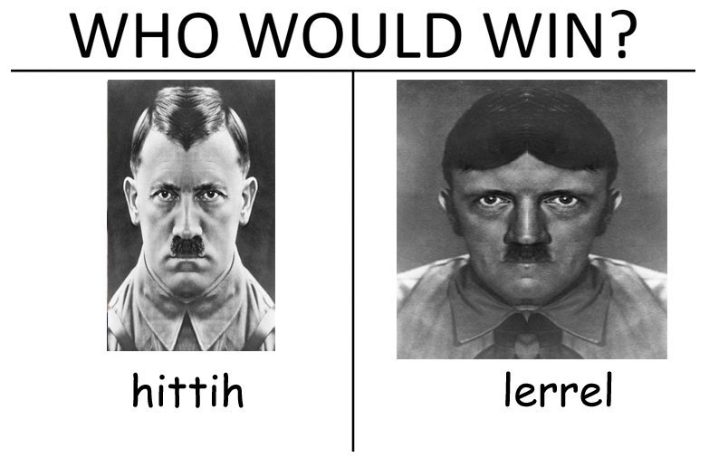 WHO WOULD WIN? hittih lerrel