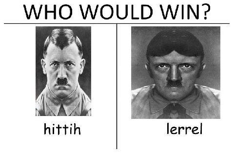WHO WOULD WIN? hittih lerrel