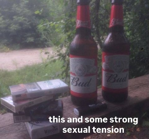 this and some strong sexual tension