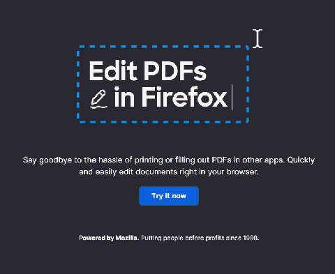 ARE WE BACK??????????????? MOZILLA WORKING ON AN ACTUAL IMPROVEMENT TO FIREFOX?????????????????