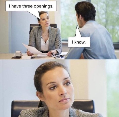 have three openings.