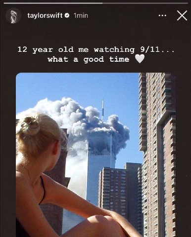 taylorswift Jmin 12 year old me watching 9/11... what a good time НИИ; 7 7 4 я