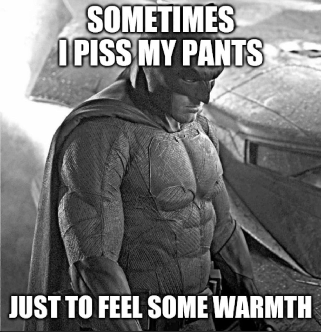 SOMETIMES PANTS JUST ТО FEEL SOME WARMTH