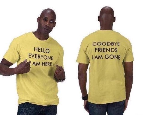 GOODBYE {FRIENDS GONE HE