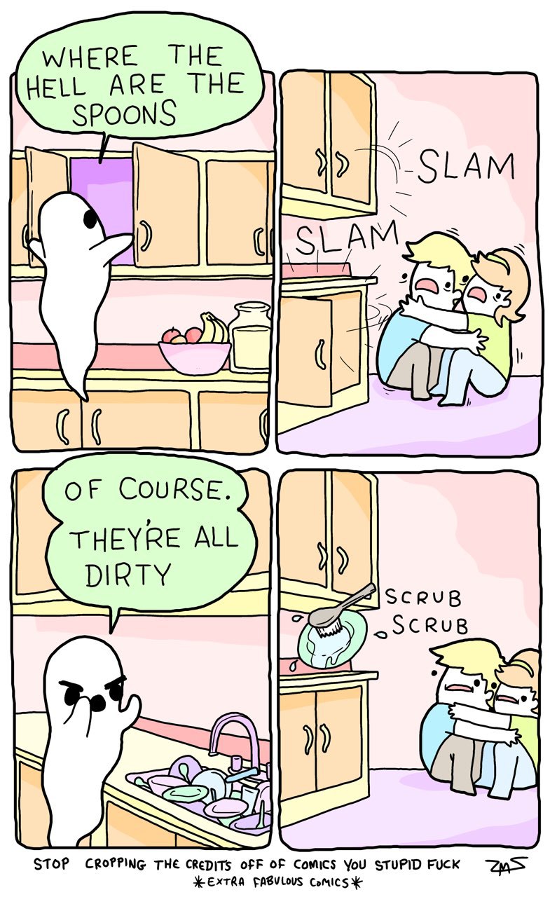 OF COURSE. THEYRE ALL DIRTY SCRUB SCRUB ‘oll ISS