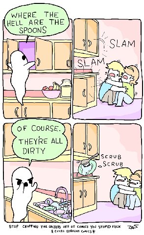 OF COURSE. THEYRE ALL DIRTY SCRUB SCRUB ‘oll ISS