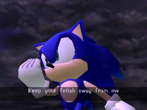 Keep your fetish away from me