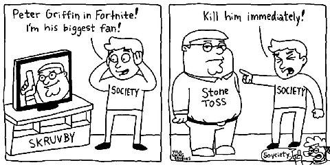 Peter Griffin Fortnite! him lim his biggest fan! ite