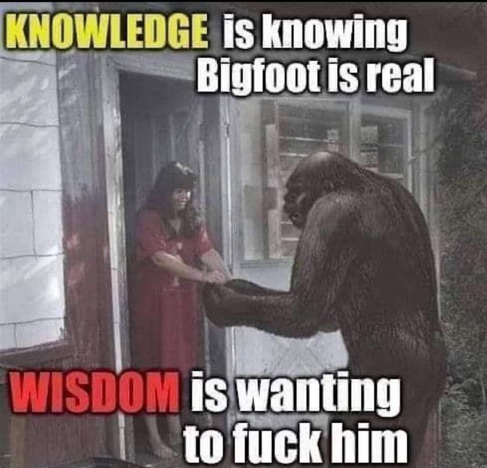 KNOWLEDGE Is knowing is real is wanting to fuck him