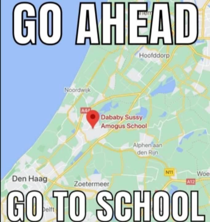 Dababy Sussy Amogus School Den Haag Zoetermeer