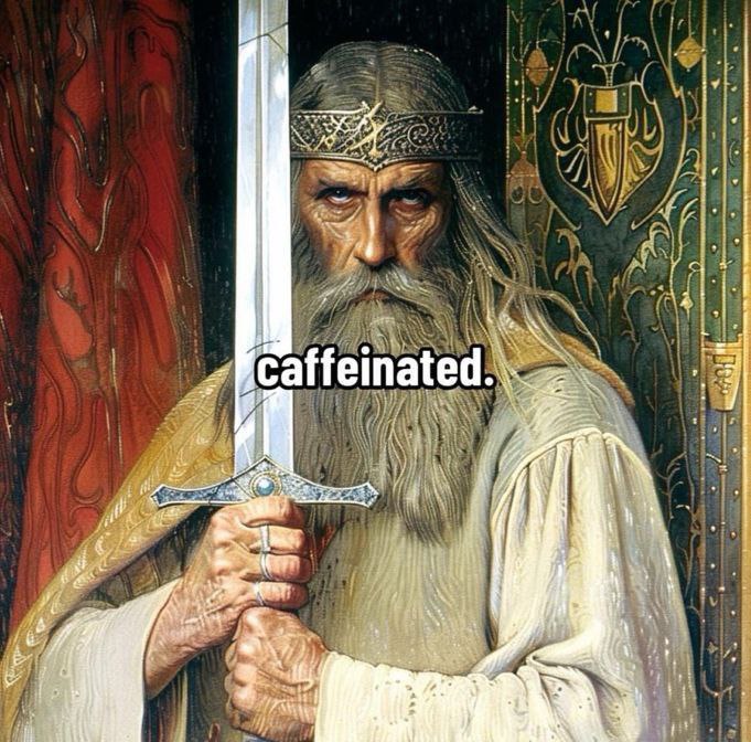 у А caffeinate