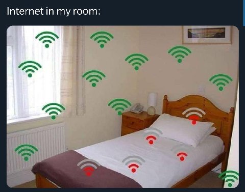 Internet in room