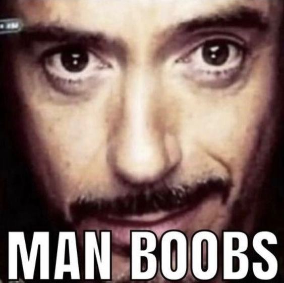 ate MAN BOOBS