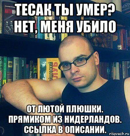 ТЕСАН ТЫ HET, МЕНЯ лютой ПЛЮШКИ. ПРЯМИКОМ, ИЗ НИДЕРЛАНДОВ. ССЫЛКА В ОПИСАНИИ.